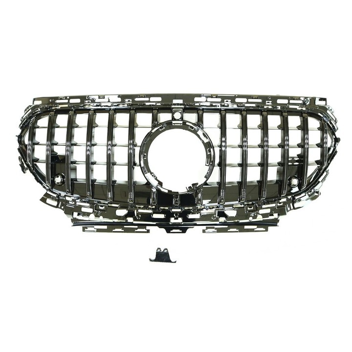 Hűtőrács Mercedes E-osztály W214-hez (2023+) Panamericana, fekete