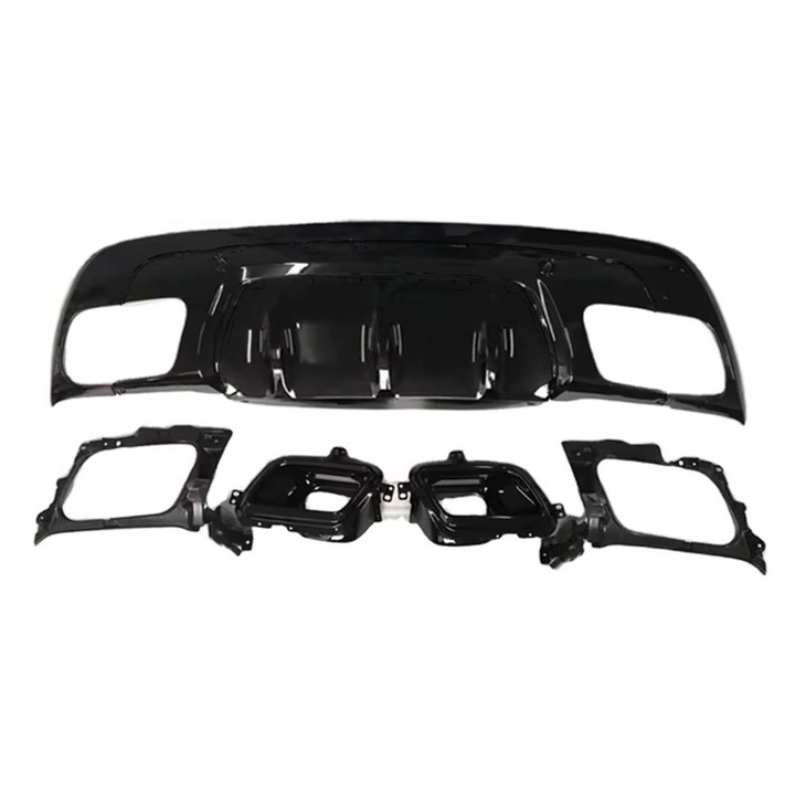 Hátsó diffúzor Range Rover Velar L560-hoz (2017-) fényes fekete