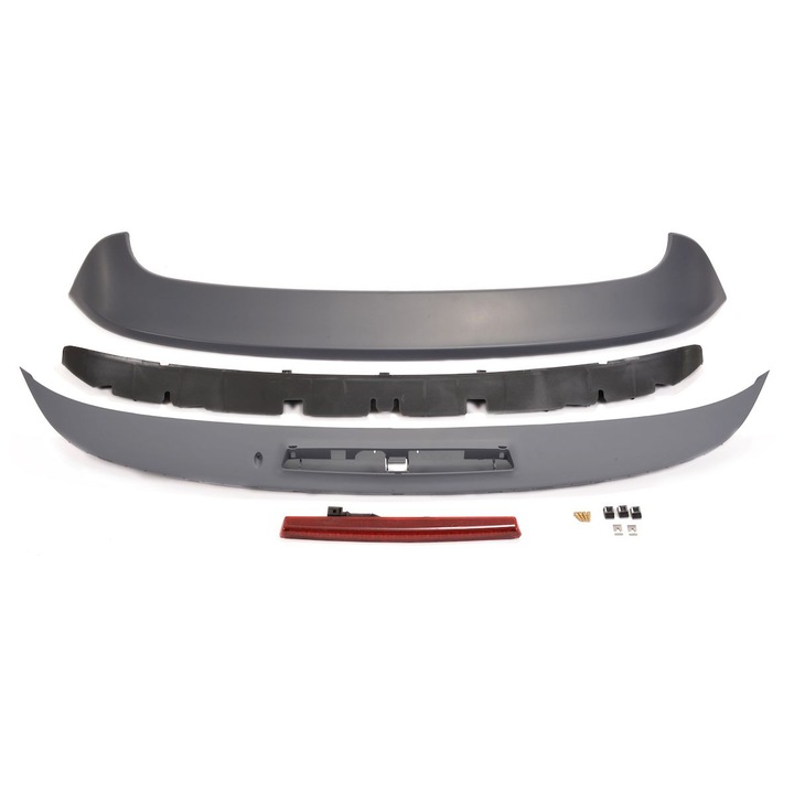 R20 Look tetőspoiler, fényes fekete, VW Golf 6 (2008-2014) modellekhez