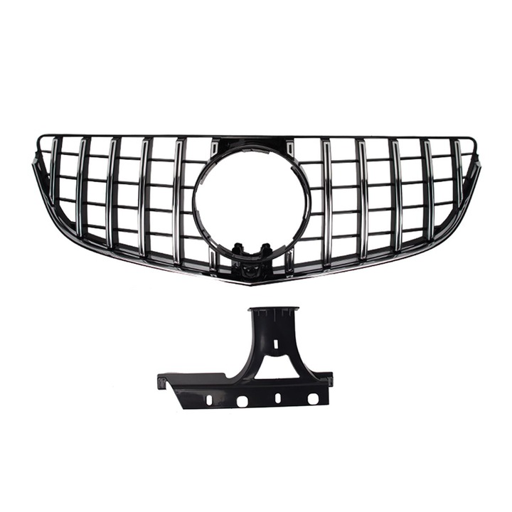 Hűtőrács Mercedes E-osztály Coupe Cabrio Facelift Panamericana GT, króm, 2013-2016