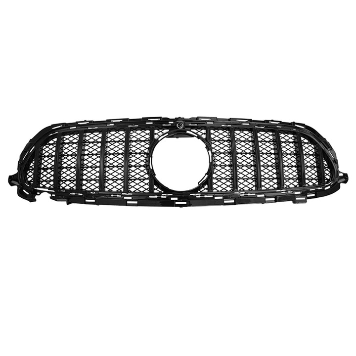 Fényes fekete AMG optikás hűtőrács Mercedes E-osztályhoz (W213), C238, 2021-2023