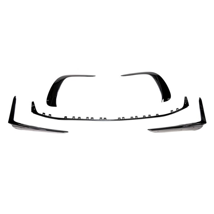 Fekete első spoilerléc Mercedes C-osztály (W206) Sedan Estate (2021-től) AMG-Line-hoz