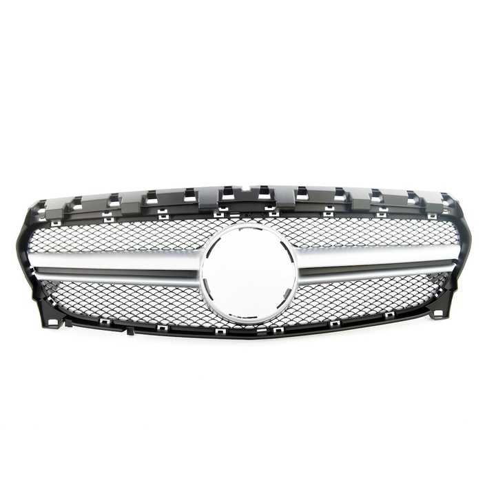 Hűtőrács Mercedes CLA (C117) Facelift 2016-2019, ezüst