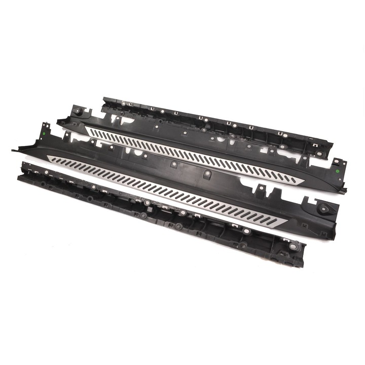 Oldalsó fellépők, alumínium, BMW X5 (F15) számára, szett