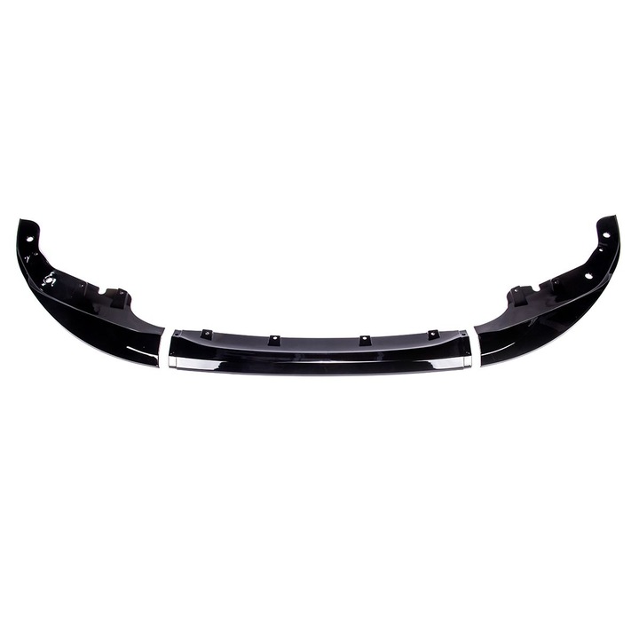 M Performance Look első spoiler BMW 4 (G22) Coupé Cabrio (2020-tól felfelé) M-Sport lökhárítóhoz, fényes fekete