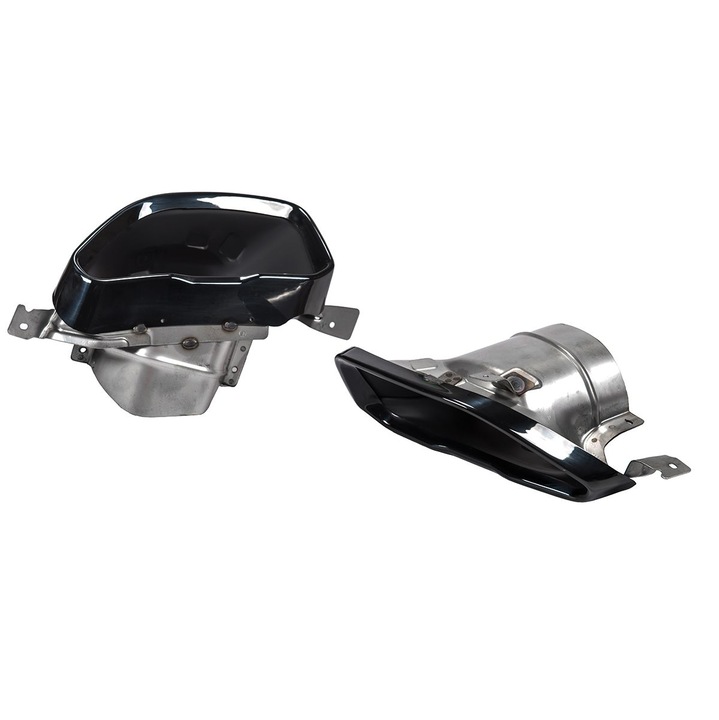 Kipufogócsövek Sport 340i Look BMW 3 (G20) Sedan Touring, fekete