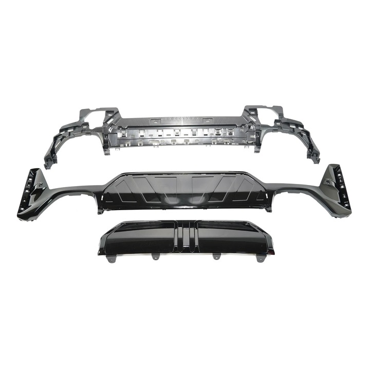 Hátsó diffúzor BMW 3 (G20) LCI Sedan Touring, M-Sport, fényes fekete