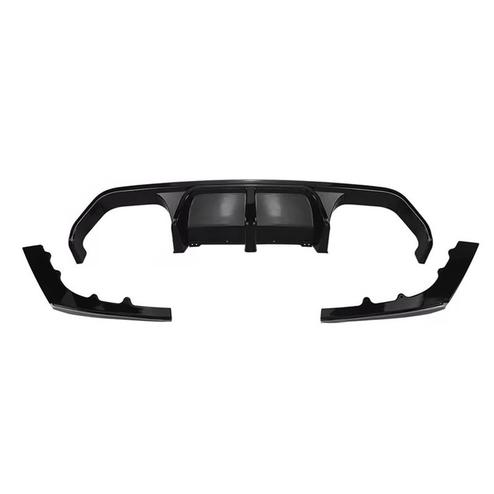 Hátsó lökhárító diffúzor M3 Look BMW 3 (F30) szedánhoz 2011-2018, fényes fekete