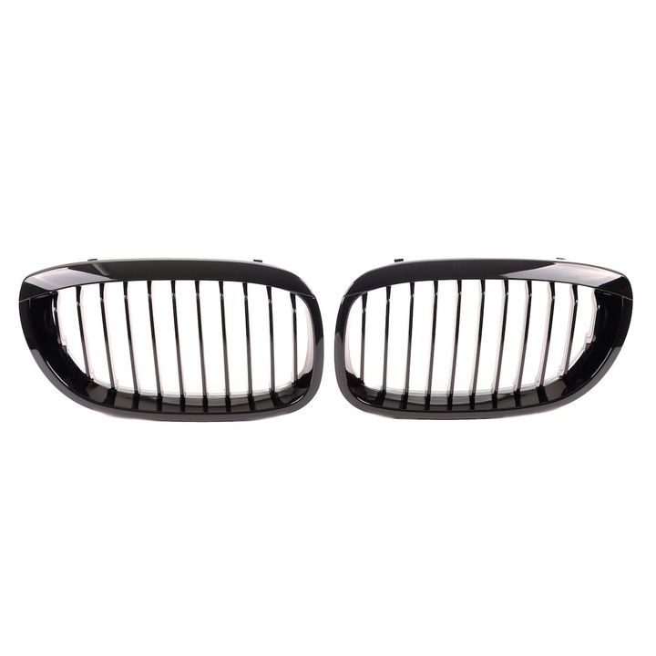 Hűtőrács BMW 3 (E46) Coupé Cabrio Facelift 2003-2007, fényes fekete