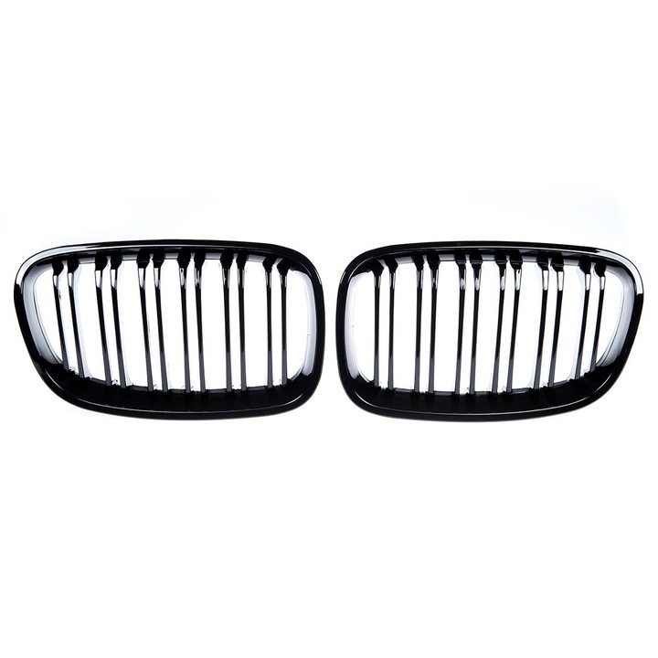 Hűtőrács Bmw 1 (F20, F21) Hatchback-hez, fekete, kétrészes