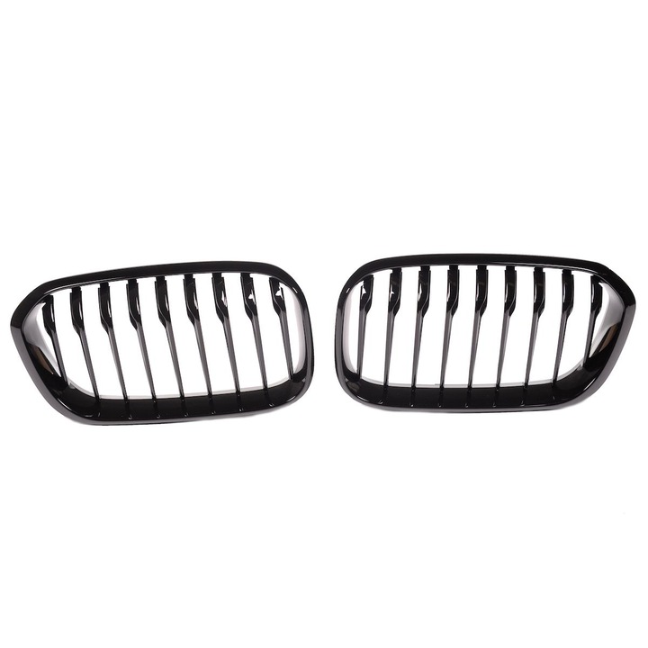 Hűtőrács BMW 1 (F20, F21) LCI Ferdehátú 2015-2019, fényes fekete