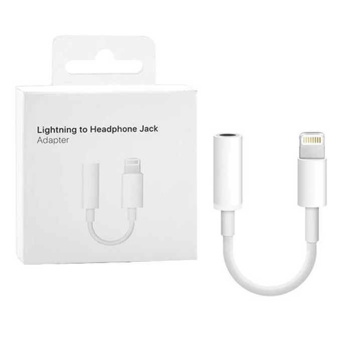 Adaptor, Luka, Jack 3.5mm, Alb, Compatibil cu iPhone