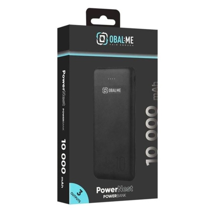 Baterie externa Luka, 10000mAh, neagra