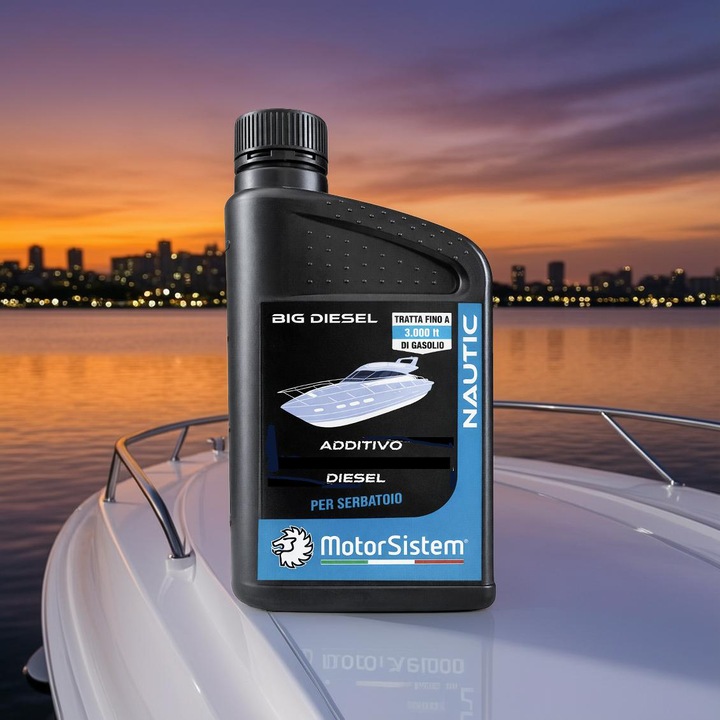 Aditiv anti-contaminant, curatare motorina MOTORSISTEM, 1l, Nautic