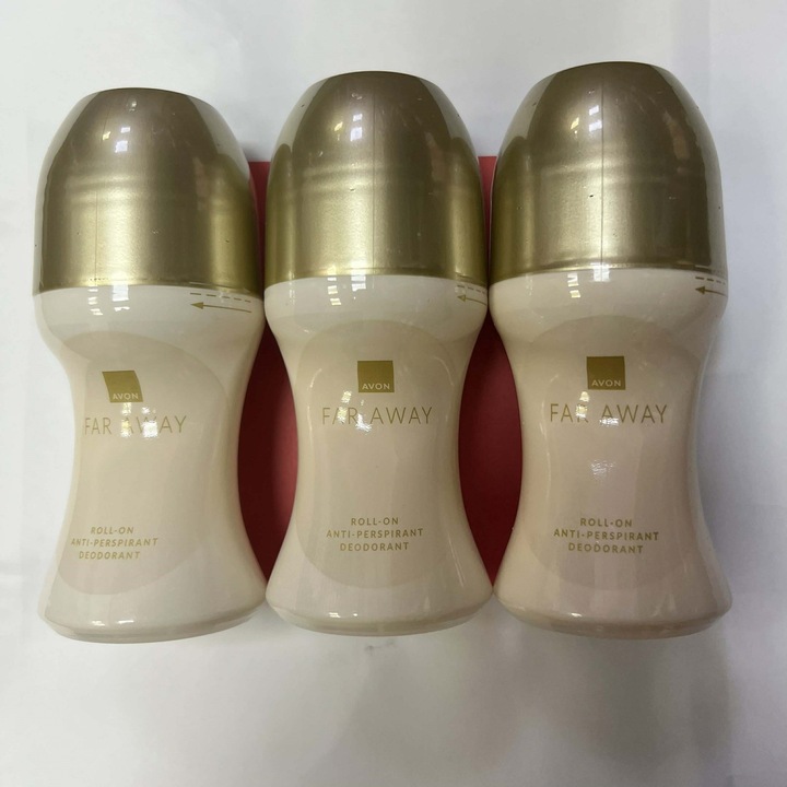 Set 3 x Deodorant cu bila Far Away Original