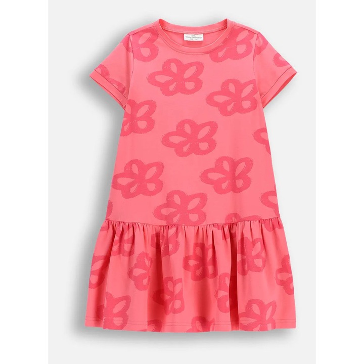 Rochie Coccodrillo, coral, Coral