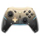 Controller Machenike G5Pro Premium Edition, Wireless/Bluetooth/USB-C, 600mAh, Negru/Auriu, Statia de incarcare inclusa