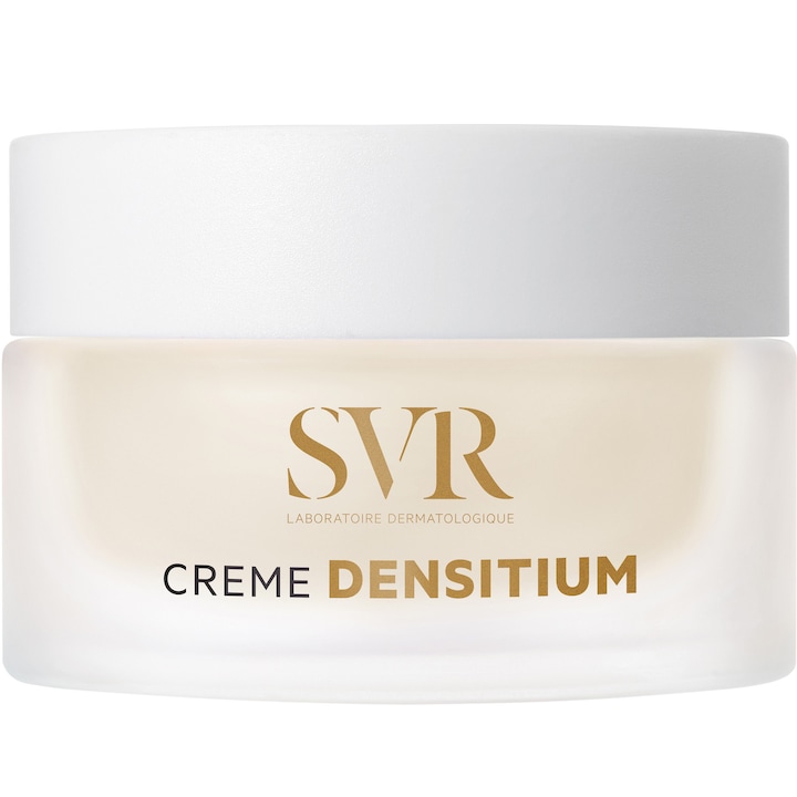 Crema anti-imbatranire SVR Densitium Crème, pentru o piele redensificata, mai ferma si mai radianta, varianta reincarcabila, 50 ml
