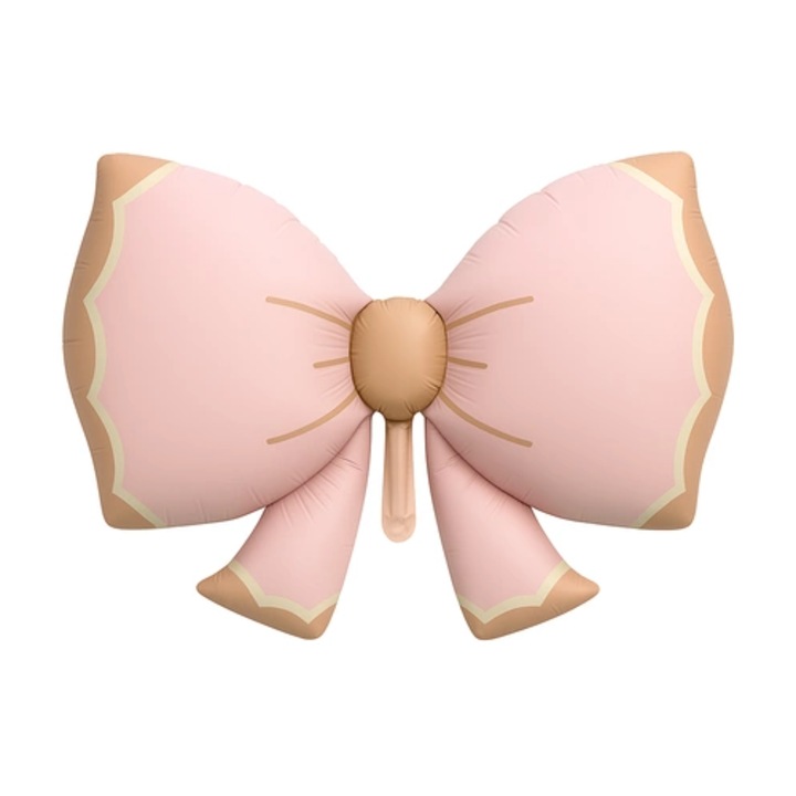Balon folie funda roz/bej 92x58cm