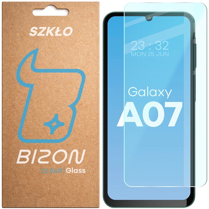 Стъклен протектор, Bizon Glass Clear 2 за Samsung Galaxy A07 4G / 5G