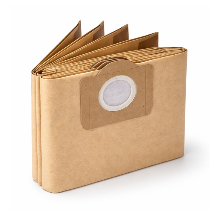 Двуслойна хартиена торба, съвместима с прахосмукачка Karcher серия WD3 6.959-130.0