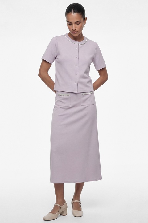 KOTON, Fusta midi uni, Lila