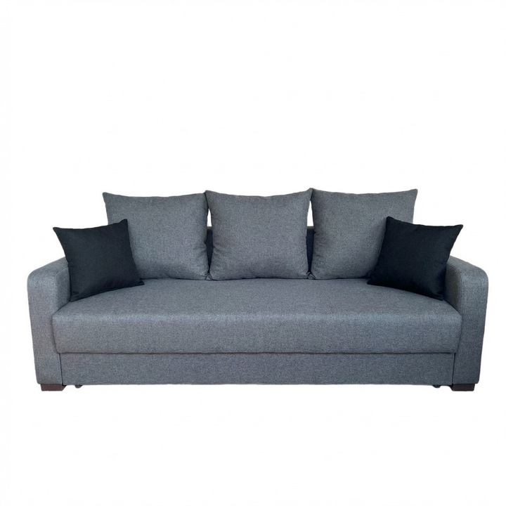 Canapea extensibila Serena Modella 215x101x100 cm, Barrel Steel Grey