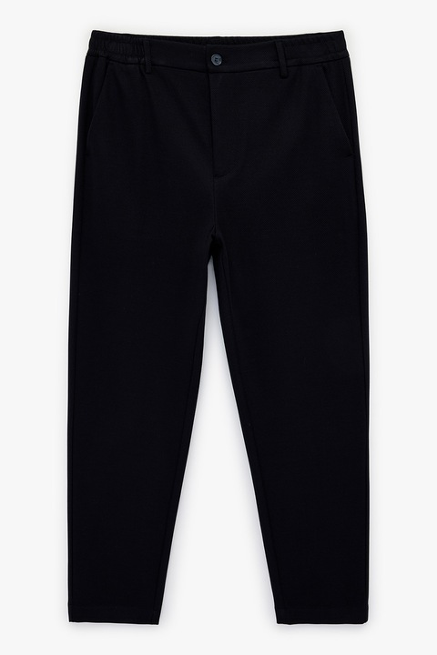 KOTON, Pantaloni chino conici, Albastru ultramarin