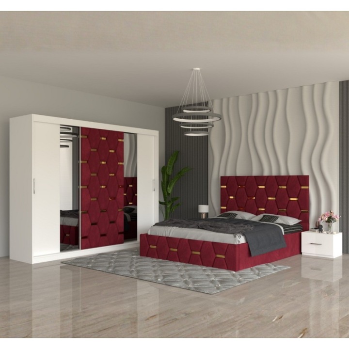 Dormitor AmzMob Sofia Rosu 160X200