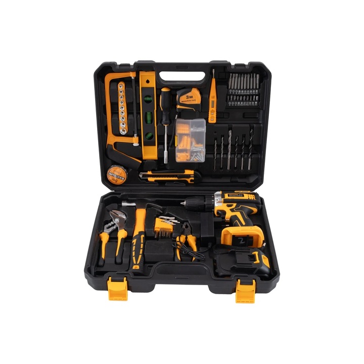 Set autofiletanta cu scule ROTOR RSET-AP21, 21V / 1.5Ah, 200 W