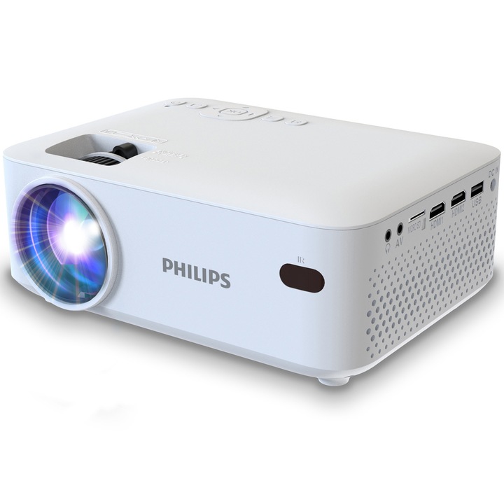 LED видеопроектор Philips NeoPix 100, 800 x 480, HDMI, Черен