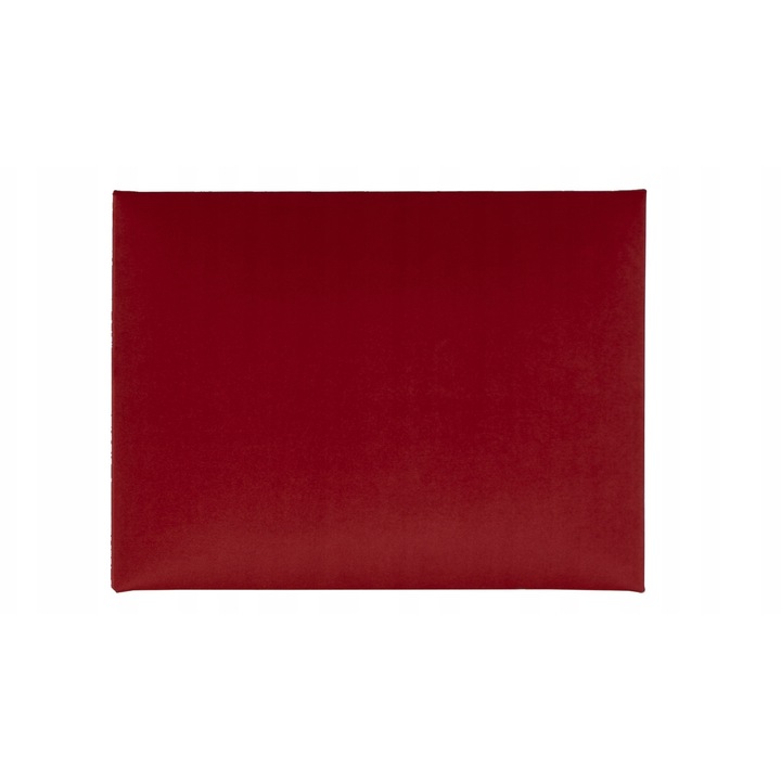 Panou Tapitat EDANTI, Dreptunghi, 30x40 cm, Rosu, Smart Velvet