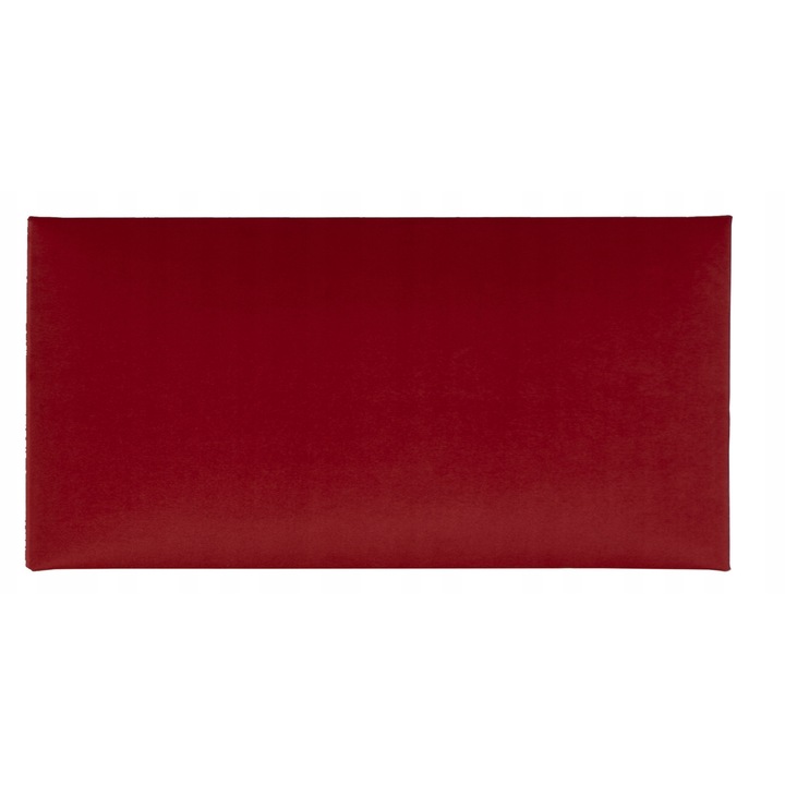 Kárpitozott Panel Dekoratív, Komvortowy, Téglalap, 30X60 Cm, Piros Smart Velvet