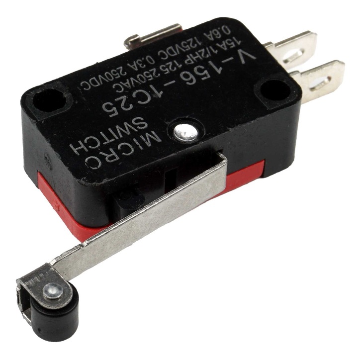 Comutator de limita comutator micro comutator de limita cu parghie cu rola 15A 250V V-156-1C25