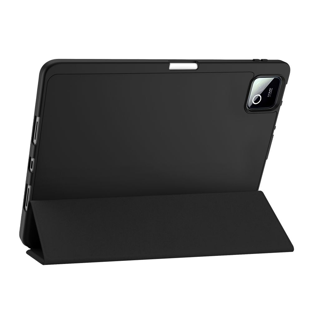 Husă tabletă compatibilă cu XIAOMI PAD 8 / PAD 8 PRO (11,2 inch) - husă inteligentă neagră pentru tabletă, cu suport pentru creion Graffistore