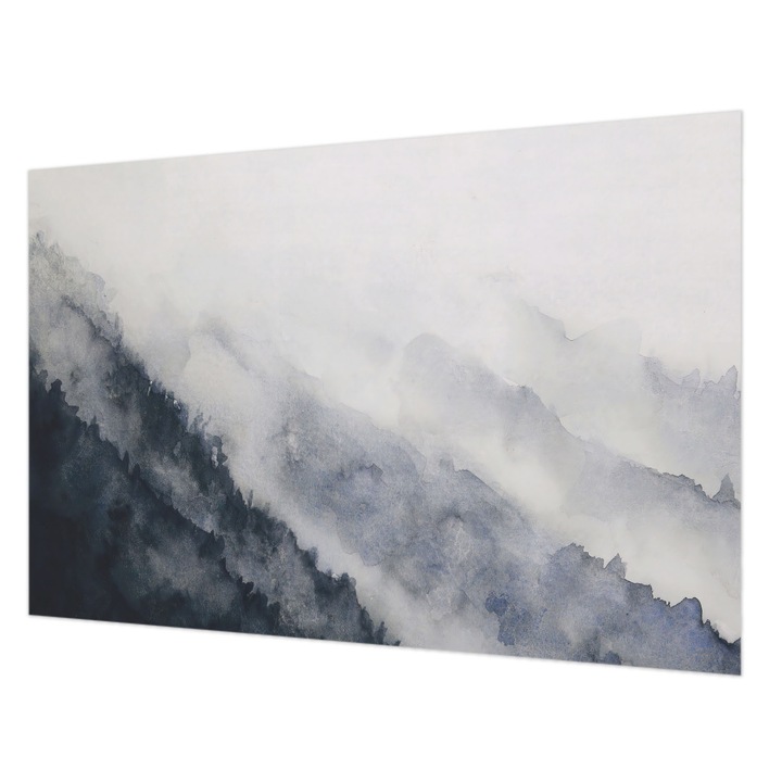 Dekor Tapéta, Wallfluent, Hegyi köd, Fehér, 104 x 70 cm, Nem Szőtt, Erős Ragasztó, 010100060020000011988