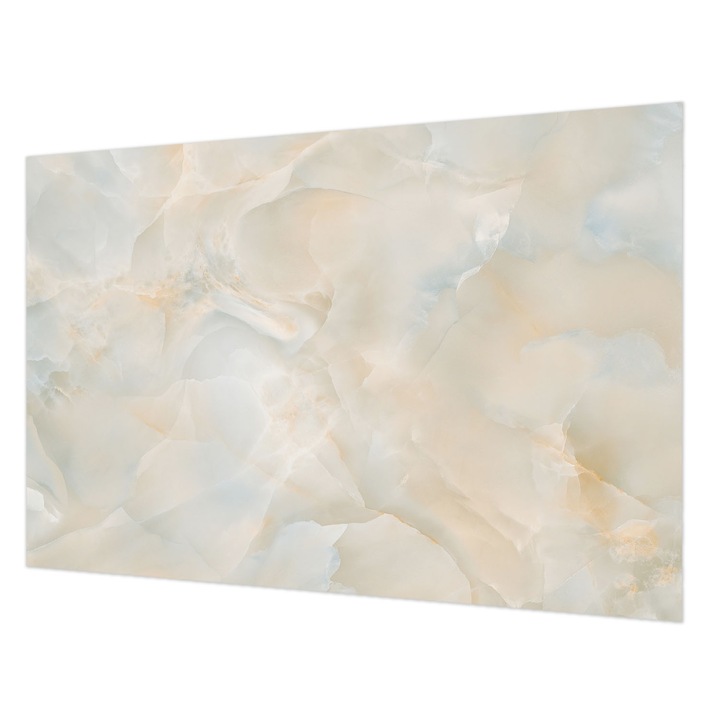 Dekor Tapéta, Wallfluent, Finom absztrakció, Fehér, 104 x 70 cm, Nem Szőtt, Könnyen Felszerelhető, 010100060020000282606