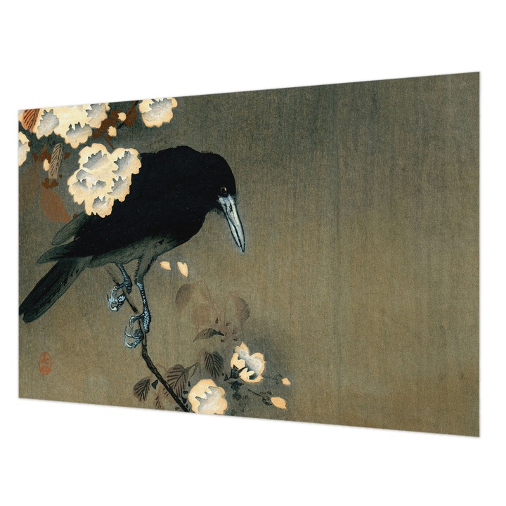 Tapéta Vlies Fali Dekoráció, Wallfluent, Egzotikus természet, Szürke, 104 x 70 cm, Nem Szőtt, Erős Ragasztó, 010100060020000285346