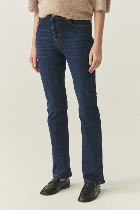 Tatuum, Blugi slim fit cu buzunare, Albastru inchis melange