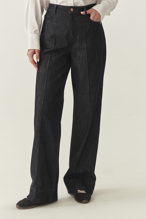 Tatuum, Blugi cu croiala ampla si pensa, Bleumarin stins