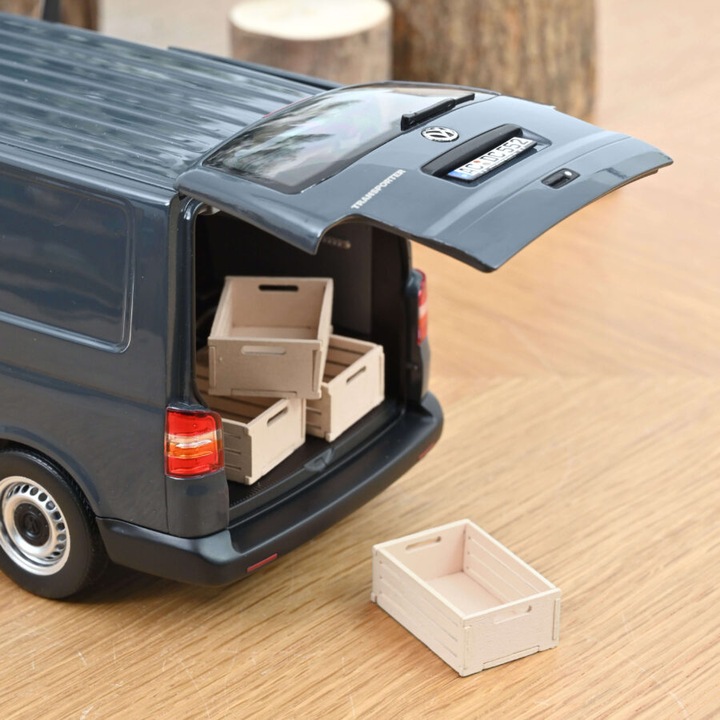 Norev autómodell Volkswagen Transporter T5 antracitszürke 2003 1:18