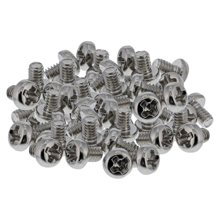 Set 50 buc suruburi pentru M.2 SSD M2x3mm, InLine IL77783A