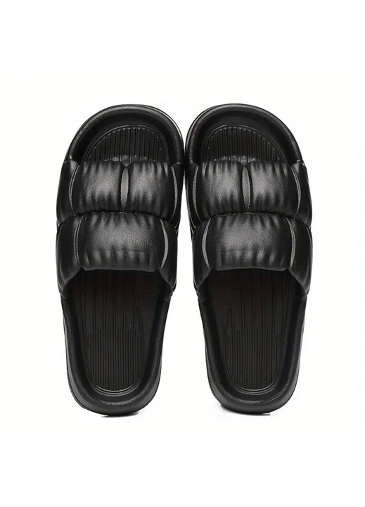 Női papucs, fekete, 38-39 EU méret