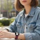 Szilikon szíj Huawei Watch GT2 / GT3 42mm, Samsung Galaxy Watch 4 / 5 / 6 / 7 / FE, Garmin Forerunner 165 / 245 / 55 / 645, Venu / SQ, Vivoactive 3 / 5 / Music, Amazfit Bip, GTR 42mm, GTS 2 / 3 / 4 / Mini, Best Accessories, 20mm, Bordó