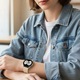 Szilikon szíj Huawei Watch GT2 / GT3 42mm, Samsung Galaxy Watch 4 / 5 / 6 / 7 / FE, Garmin Forerunner 165 / 245 / 55 / 645, Venu / SQ, Vivoactive 3 / 5 / Music, Amazfit Bip, GTR 42mm, GTS 2 / 3 / 4 / Mini modellekhez, BEST ACCESSORIES, 20mm, bézs