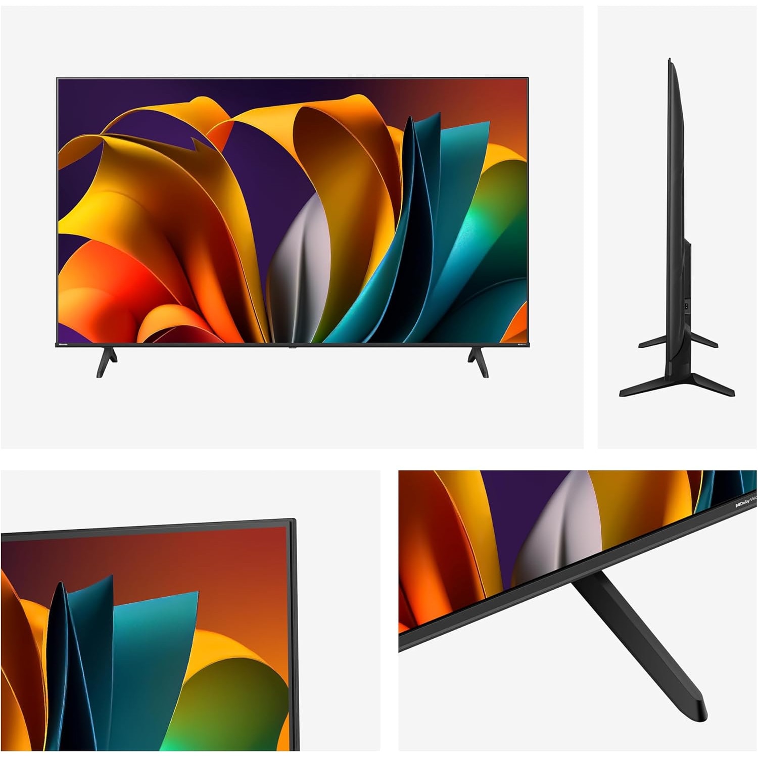 Televizor Smart TV Hisense 43E6Nt 4K UHD, Negru, 43 Inch, HDMI 2.1, Bluetooth