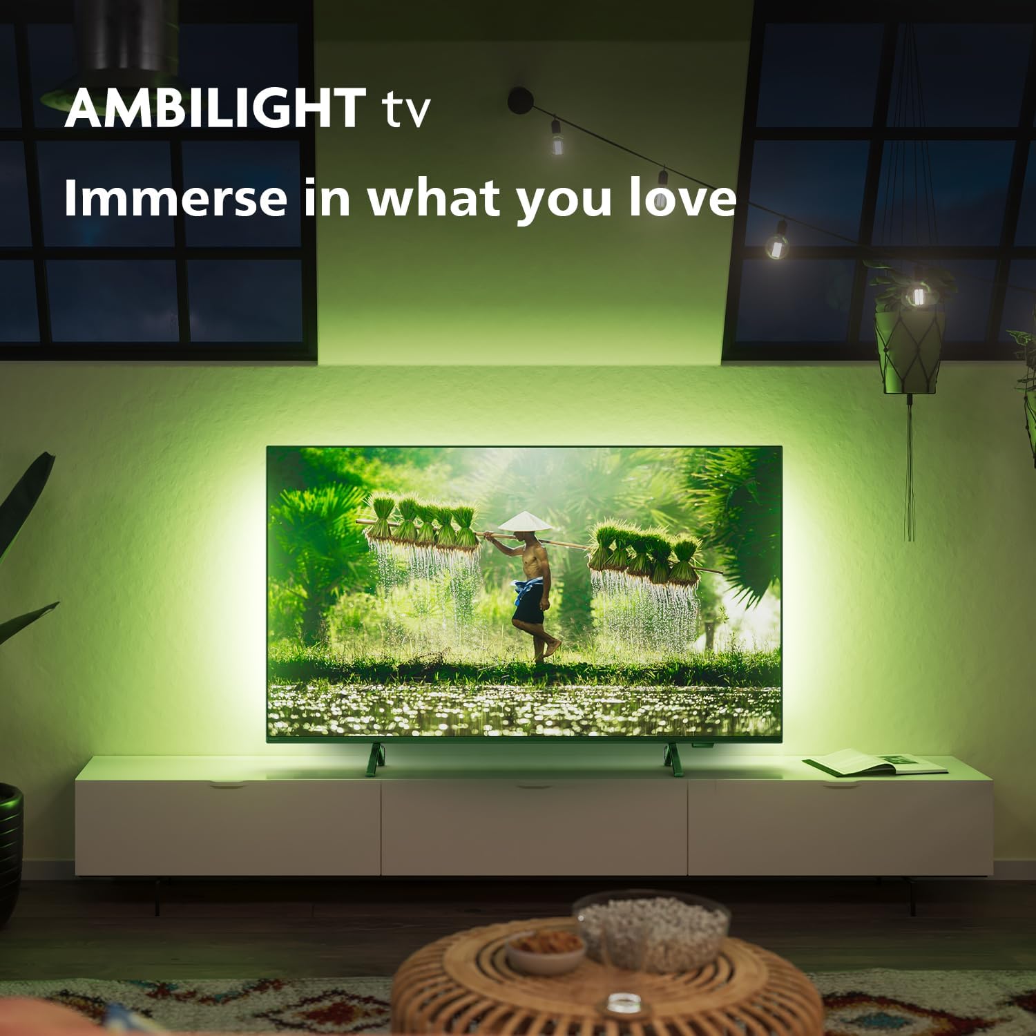 Televizor Philips Ambilight 50PUS8309, 4K UHD, 50 inchi, Smart TV, Ambilight pe 3 laturi, 126 cm