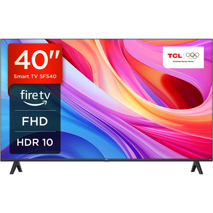 ТЕЛЕВИЗОР TCL 40SF540, 40 инча, Full HD, 101 см, Smart TV, HDR, 1920x1080