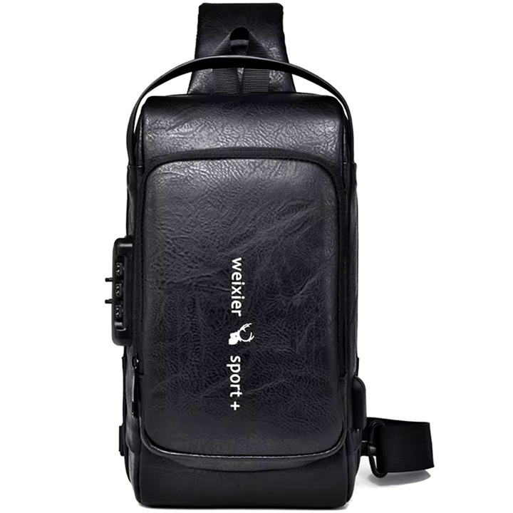 Geanta de umar WEIXIER PH-35539 - Neagra