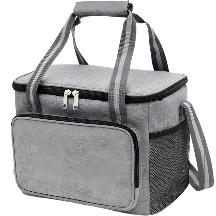 Elegáns termotáska ET-39168 - Szürke / 15L